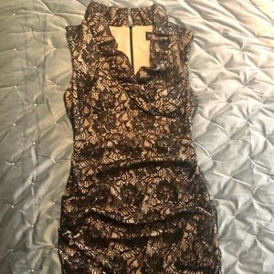 Xscape Black Lace Size 6 Cocktail Dress